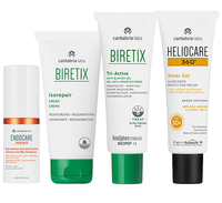 rutina antiacne pieles normales o secas con contorno para mirada cansada