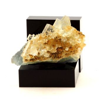Fluoritis Blanca, Verde Y Violeta + Cuarzo De Francia, Haute -loire, Tailhac - Pierre Y Mineral Rare Collection | 124.8 Ct - Certificado De