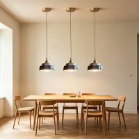 lampara colgante de ceramica estilo chino nuevo para restaurante hotel balcon mesa de comedor lampara led para dormitorio y mesita de noche