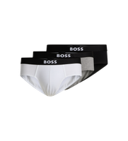 boss para hombre 50546561 pack 3 slips logo en la cintura blanco gris negro xxl homewear algodon