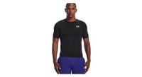 camiseta de compresion de manga corta under armour heatgear negra