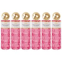 pack de 6 eau de parfum mujer saphir blush impact 200 ml