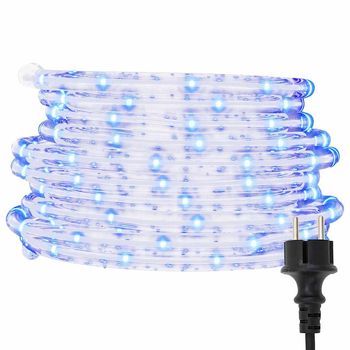 Tira De Luces Con 1200 Led Blanco Frío Pvc 50 M