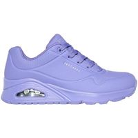 skechers deportivas moda baskets uno stand on air cuir lilas para mujer