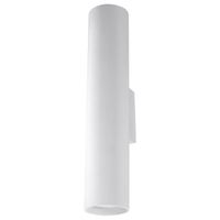 aplique de pared vaza blanco 2 luces