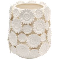 jarron blanco de porcelana 29 cm