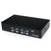 startech sv431usb conmutador switch profesional kvm 4 puertos video vga-usb
