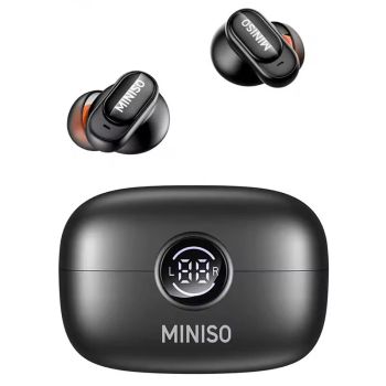 MINISOMS105 auricular de traducción AI inalámbrico Bluetooth 6.0, altavoz de 10 mm, 3 micrófonos, reducción de ruido en