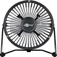 goobay ventilador sobremesa usb negro