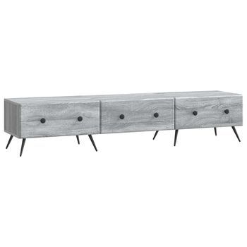 Mueble De Tv Con Cajón Gris Sonoma 147 X 34,5 X 30 Cm Vidaxl