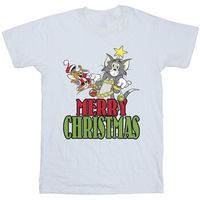 dessins animes tops y camisetas merry christmas baubles para nino