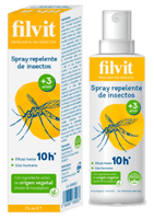 filvit repelente de insectos 3 anos 75 ml