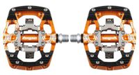 par de pedales automaticos hope union gc naranja