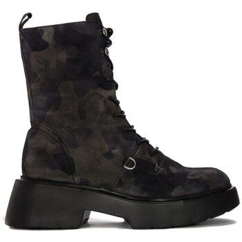 Wonders Botines C6711JUNGLANEGRO para mujer
