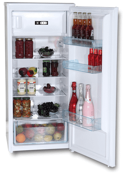FRIGORIFICO UNA PUERTA ROMMER FLE-122 E ALTO 123.2 CM ANCHO 55 CM BLANCO