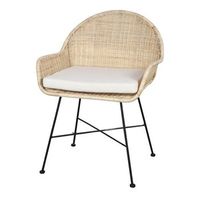 silla de ratan kamin 63x86x58