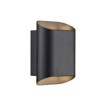 Aplique de pared de exterior nico 22 round maxi