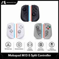 controlador dividido mobapad m12-s para consola nintendo switch 2 gamepad con control de movimiento giroscopico de 9 ejes y palancas tmr glide para ns 2