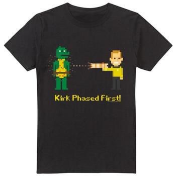 Star Trek Camiseta manga larga Kirk Phased First para hombre