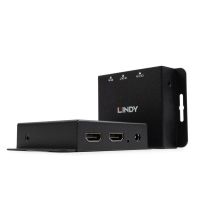 extensor av lindy 38509 transmisor y receptor 50m hdmi hdcp 14