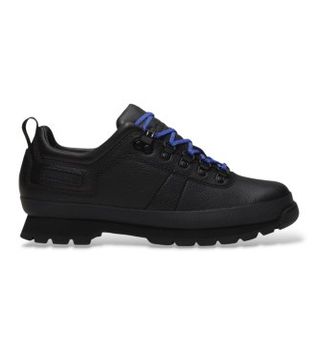 Timberland para hombre. TB0A443ZW021 Zapatillas de piel Euro Hiker negro (42), Plano, Cordones, Outdoor