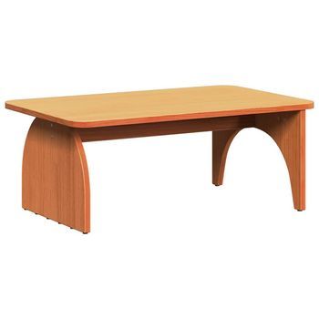 Mesa De Café - Mesa De Centro - Mesa Baja Marrón Cera 80 X 50 X 31 Cm Madera Maciza De Pino