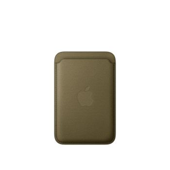 Cartera Apple MagSafe FineWoven para iPhone Oliva oscuro