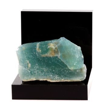 Fluoritis Blanca Y Verde: Piedra Natural De Francia, Pratclaux, Tailhac, Haute -loire | Rare Collection Mineral, Discovery Enero De 2018 | 269.0 Ct -