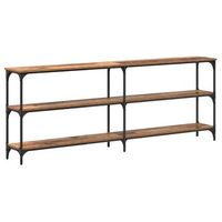 mesa consola madera vieja 200 x 29 x 75 cm vidaxl