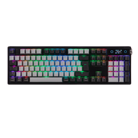 teclado mecanico inalambrico tri-modo iso-de epomaker th108 pro con diseno qwertz 100 aleman 10000mah y retroiluminacion rgb