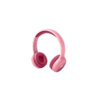 auriculares muse m-215btp inalambricos bluetooth para ninos con control volumen y plegables rosa