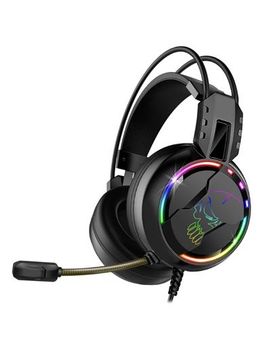 SPIRIT OF GAMER - PRO-H7 - Auriculares de audio Pro Gamer - Polipiel - Micrófono flexible - Retroiluminación LED arco iris - Multiplataforma PC y Consola
