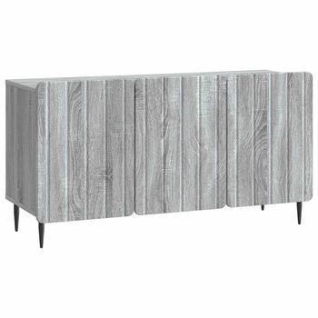 Mueble De Tv 99 X 34,5 X 52 Cm Gris Sonoma Madera De Ingeniería Vidaxl