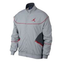 chaqueta air jordan aj3 woven vault grey