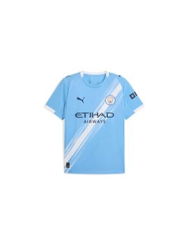 Camiseta de Fútbol Puma Manchester City Home 25/26 Rep Hombre Team Light Azul