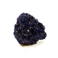 chessylite - pierre natural de francia chessy -les -mines - azurite cristal multicolor  548 ct - certificado de autenticidad incluido  22 x 19 x