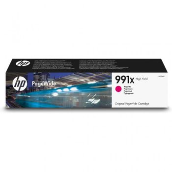 Cartucho de Tinta Original HP 991X PageWide Magenta de Alta Capacidad
