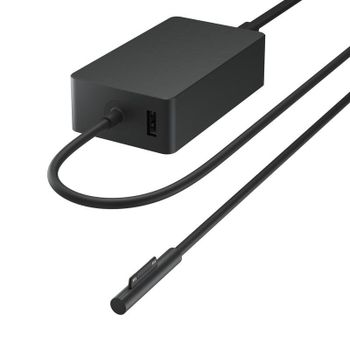 Cargador Microsoft Surface US7-00002 127W con puerto USB y cable 1,4 m