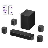 ultimea aura s4t barra de sonido 71ch con subwoofer 4 altavoces vocalmatrix bluetooth