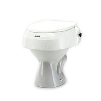 elevador de inodoro  altura regulable  610 y 15cm  con tapa  invacare