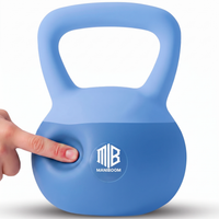 kettlebell de neopreno 2r20 kg r pesas rusas para entrenamiento de fuerza en casa r agarre seguro r equipo de ejercicio multicolor unidad
