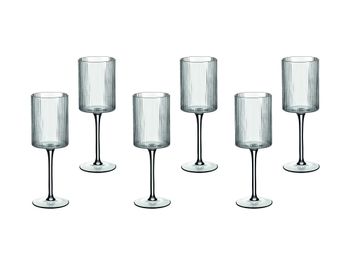Copas de vino ø7cm - 6 piezas - transparente