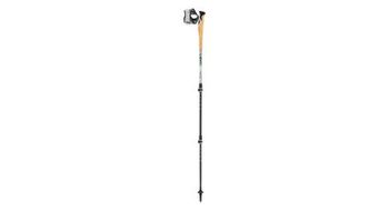 Bastones leki cross trail carbon blanco negro  100 135 cm