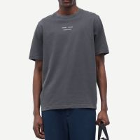 samsoe samsoe samarcus organic cotton-jersey t-shirt - l