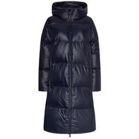 tommy hilfiger abrigo sorona padded logo maxi para mujer