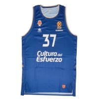 camiseta semi ojeleye valencia basket euroliga segunda equipacion oficial - luanvi 202324
