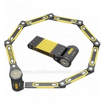 Candado Retractil Onguard K9 Negro-amarillo