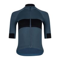 isadore gravel womens short sleeve jersey - m - orion blue