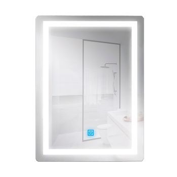 Espejo Para Bano Led 15w Rectangular Cct 3000+4000+6000  3000+4000+6000 Aluminio Iluminashop 0.01*0.01*0.01cm