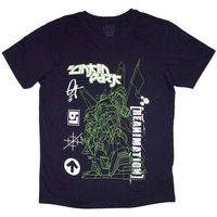 linkin park tops y camisetas reanimation robot sketch para mujer
